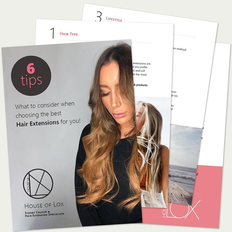 6 tips when choosing hair extensions - House of Lox, Sydney