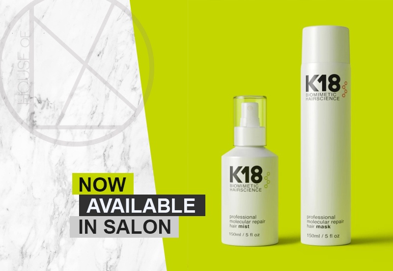 K18 Now available in Salon